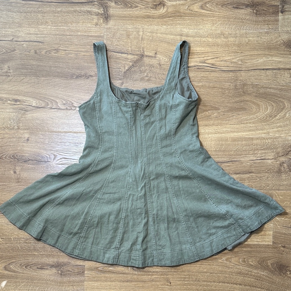 Christian Lacroix Green Sleeveless Dress Large - Picture 5 of 7